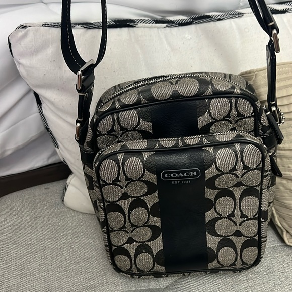 Coach | Bags | Coach Heritage Stripe Flight Bag | Poshmark